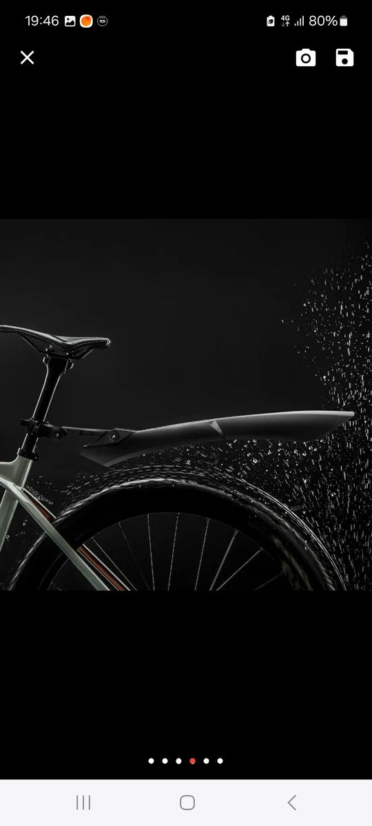 Guardabarros bicicleta