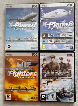 CUATRO JUEGOS PC