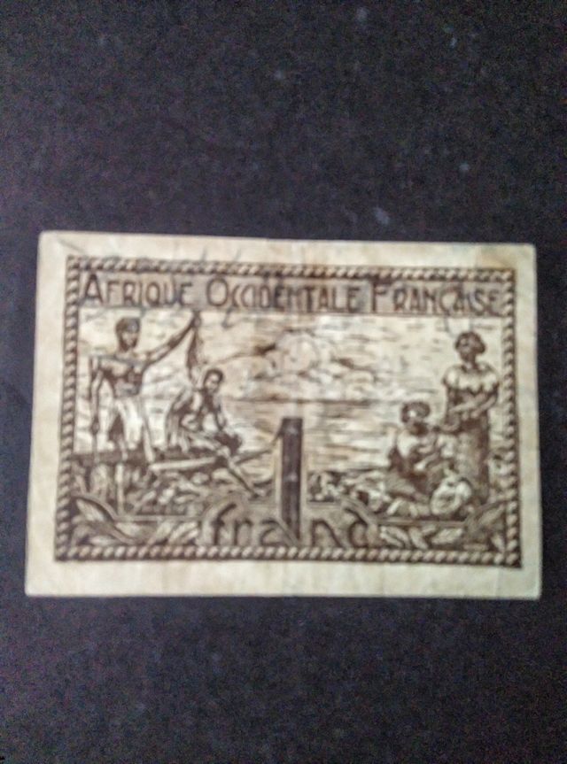 África Occidental 1 Franco.