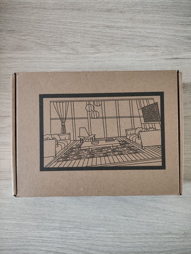 Cuadro Decoración Led con Marco Madera