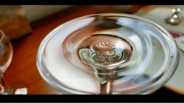 6 copas de champan de cristal francés