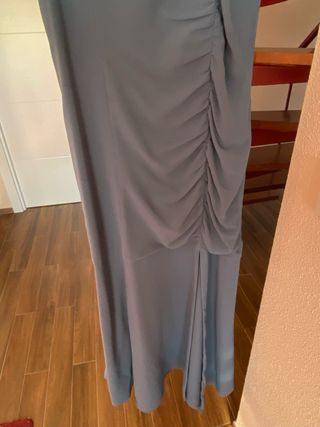 Vestido de invitada Bimani largo y con chaqueta