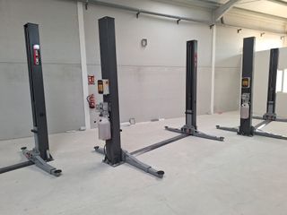 Elevador 2 columnas desbloqueo manual Everforce