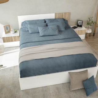 CABECERO BARATO CABEZAL 2 MESITAS DORMITORIO ELENA