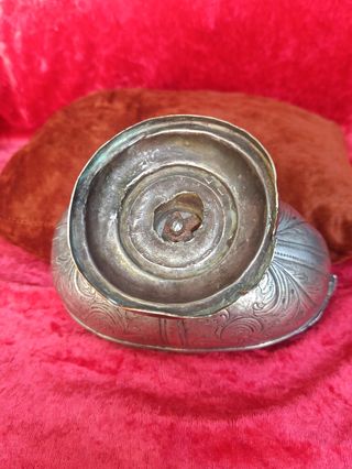 Naveta antigua de plata S. XVII 265gr