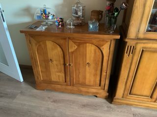 Conjunto muebles salon Madera maciza