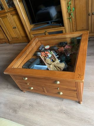 Conjunto muebles salon Madera maciza