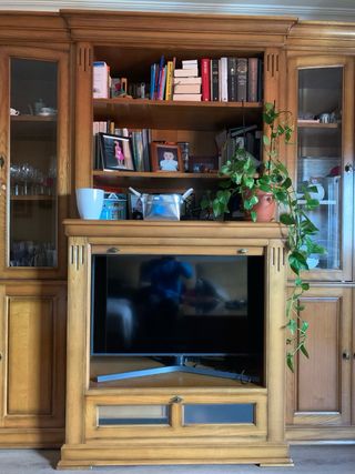 Conjunto muebles salon Madera maciza