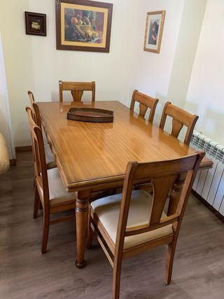 Conjunto muebles salon Madera maciza