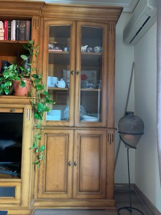 Conjunto muebles salon Madera maciza