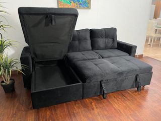 SOFÁ CAMA *PAU* REVERSIBLE + ARCÓN / NUEVOS