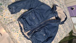 Chaqueta vaquera bomber