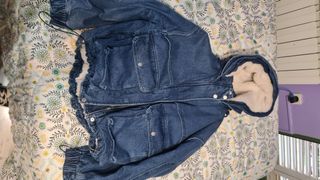 Chaqueta vaquera bomber