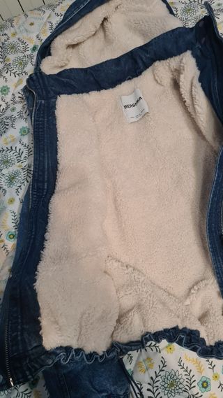 Chaqueta vaquera bomber