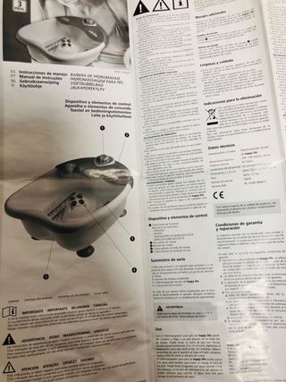 hidromasaje para pies