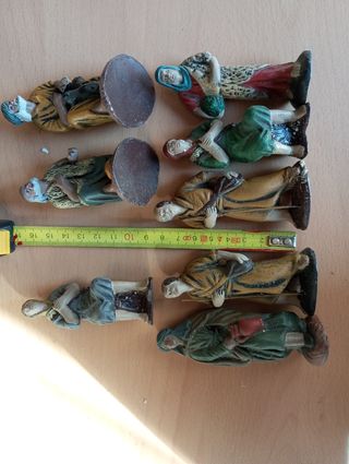 Belén. figuras de 8 cm.