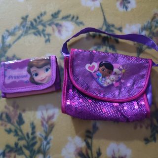 Bolsito 👜 y carterala princesa azul marca Disney 