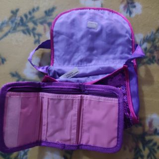Bolsito 👜 y carterala princesa azul marca Disney 