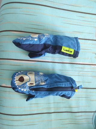 Manoplas niño/a nieve