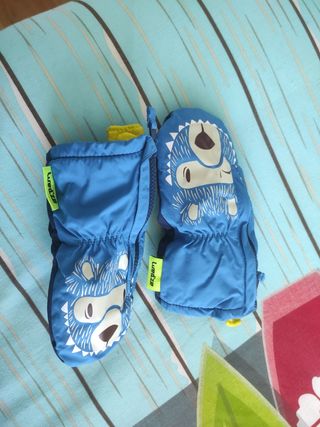 Manoplas niño/a nieve