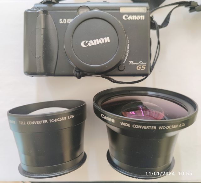 CAMARA CANON POWER SHOT 5