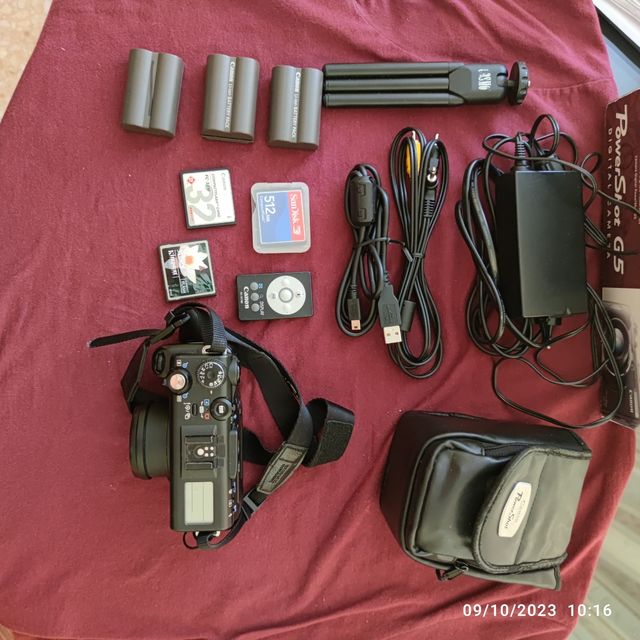 CAMARA CANON POWER SHOT 5