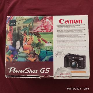 CAMARA CANON POWER SHOT 5