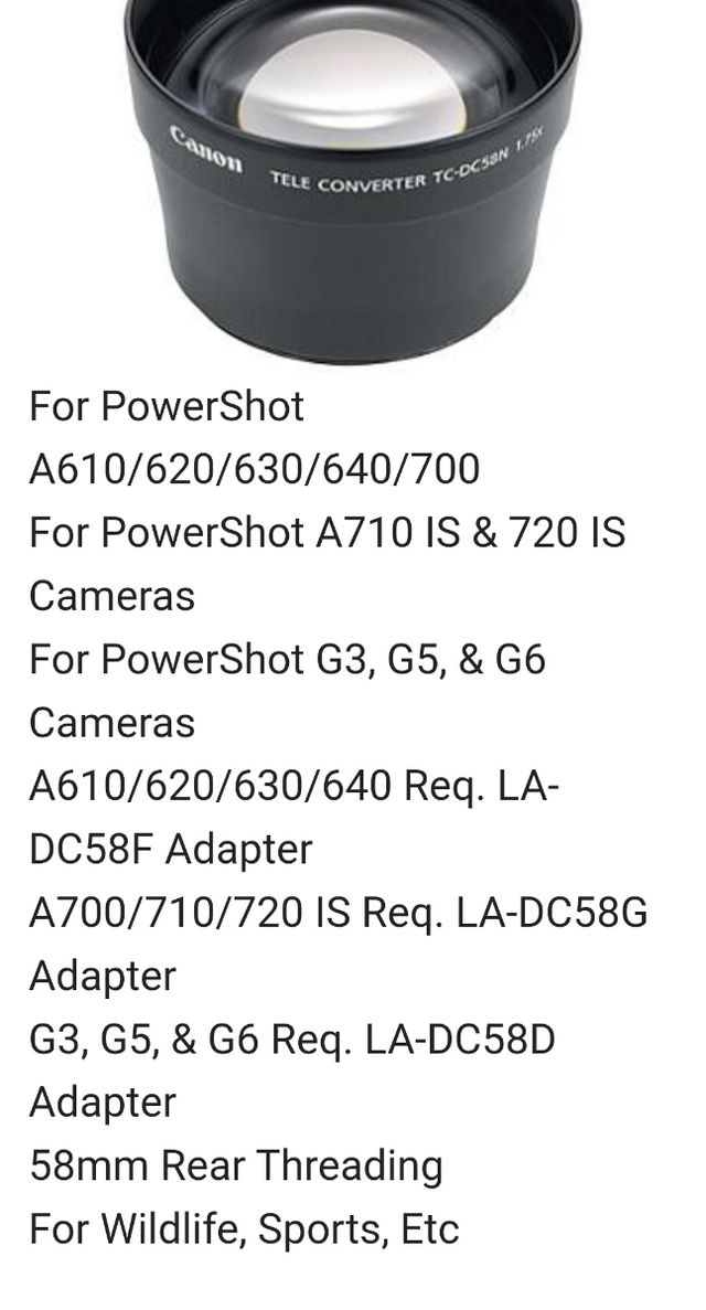 CAMARA CANON POWER SHOT 5