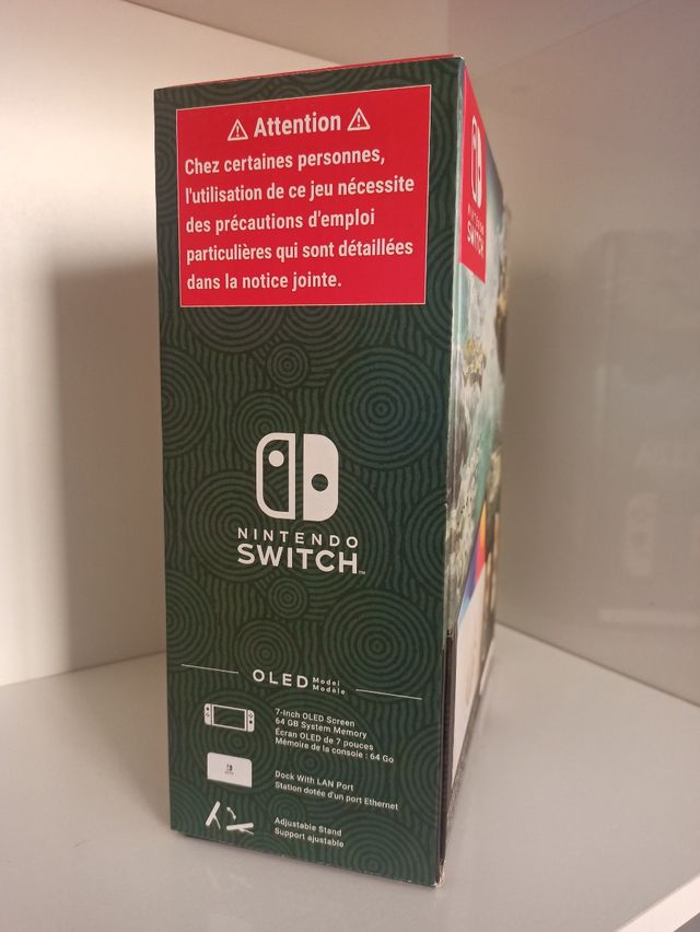 Nintendo Switch Oled Edición Limitada Zelda