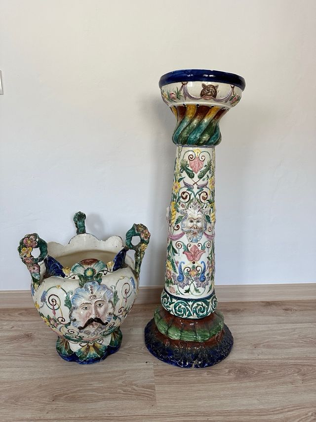 Jarrón antiguo, pieza exclusiva.