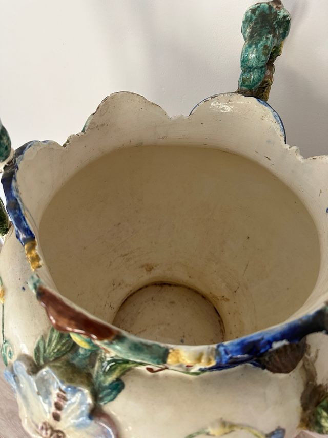 Jarrón antiguo, pieza exclusiva.