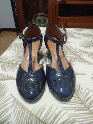 Zapatos cuña Hispanitas
