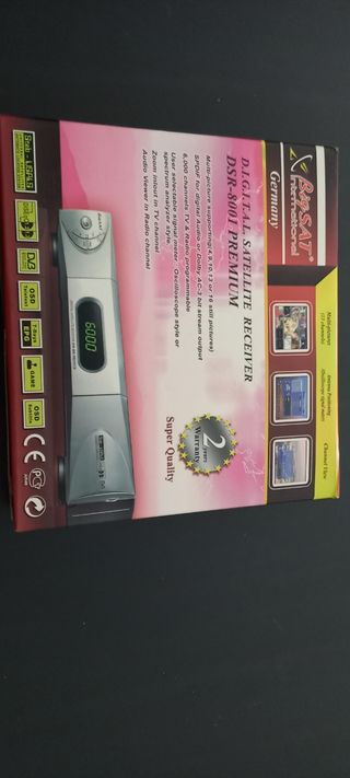 Receptor Satélite Novo