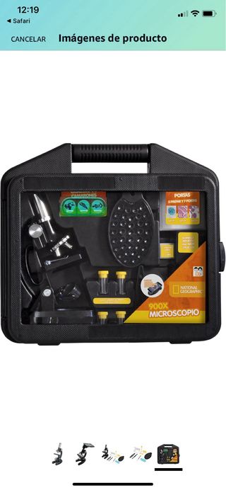 Microscopio National Geographic 300x-1200x - Con Vetrini E Attrezzi, Ideale Per Bambini E Principianti - Foto 4