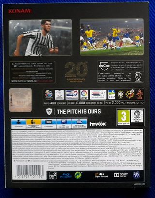 PS4 PES 2016 Day One edition con slipcase