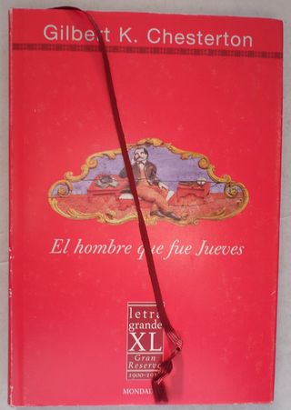 El hombre que fue jueves. Gilbert K.Chesterton