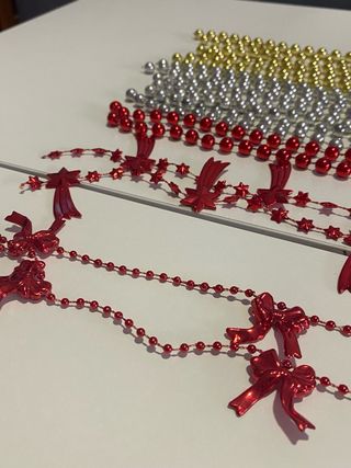 Pack 10 cintas decoración de Navidad