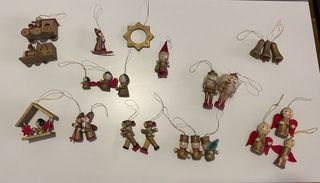 Muñecos decoración árbol de Navidad