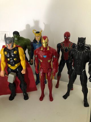 muñecos marvel