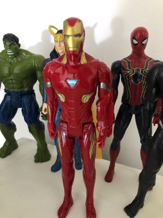 muñecos marvel