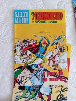 Lote de cómic El pequeño luchador El aguilucho