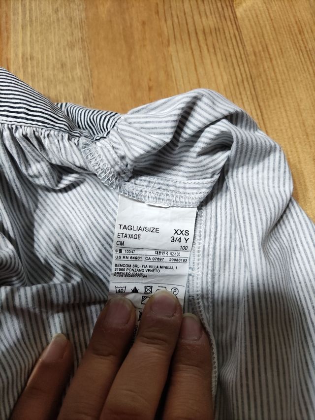 Vestito canotta bambina 