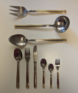 Cubiertos/Cubertería Acero Inoxidable o piezas