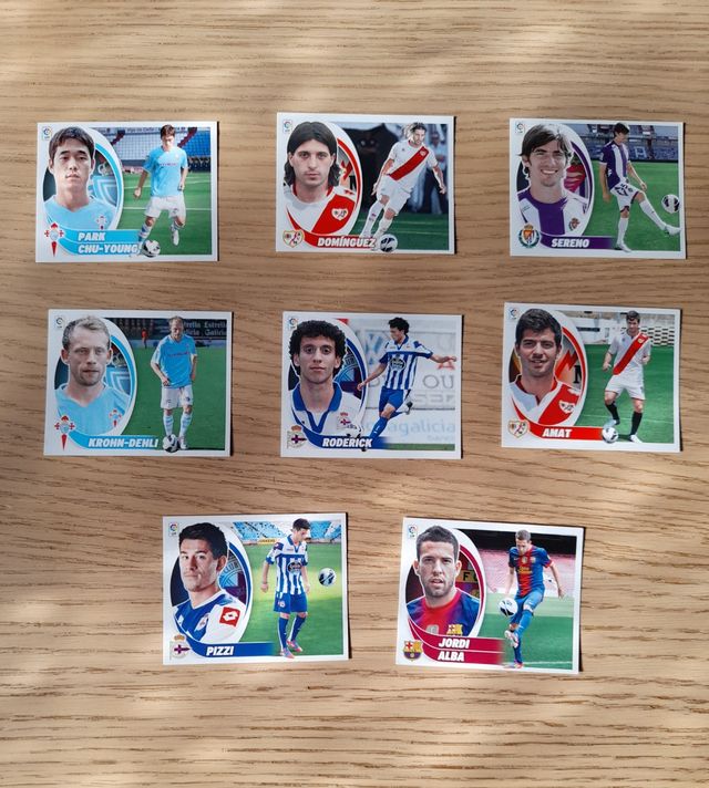 Cromos fútbol 2012-13 Últimos fichajes
