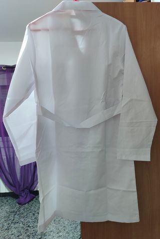 Bata de laboratorio.