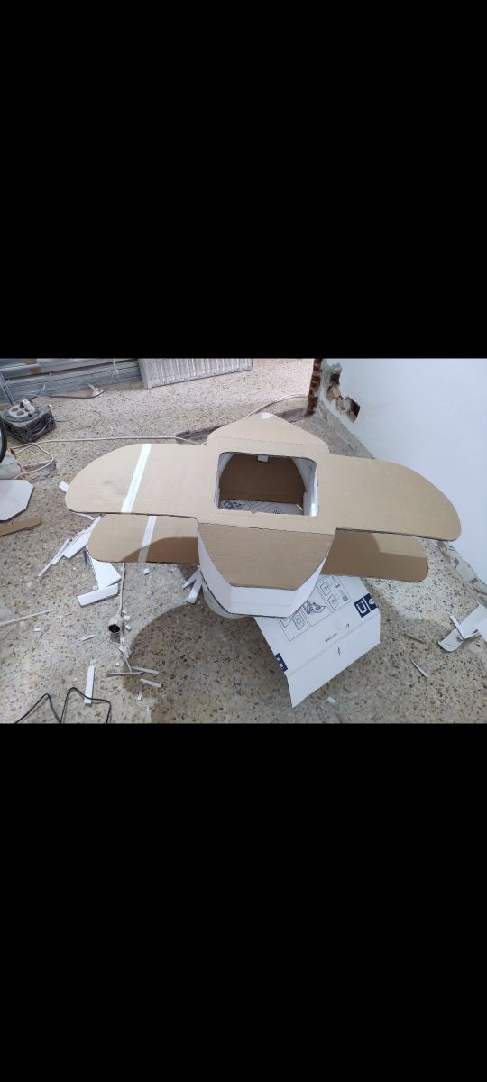 Avióneta para disfraz niño