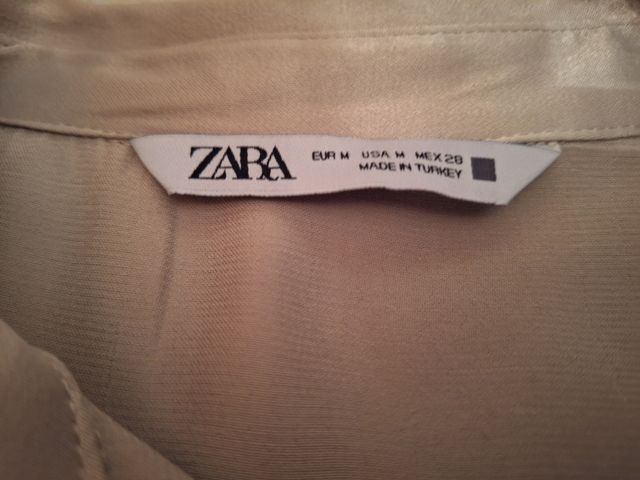 Blusa Zara Beige