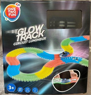 Pista iluminada de coche circuito flexible