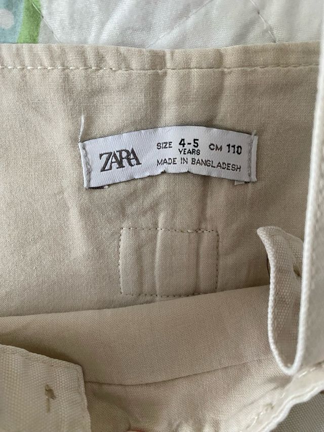 Conjunto de Peto y camisa niños 4-5 años