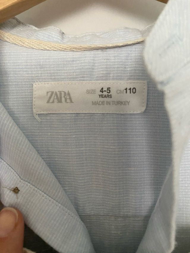 Conjunto de Peto y camisa niños 4-5 años